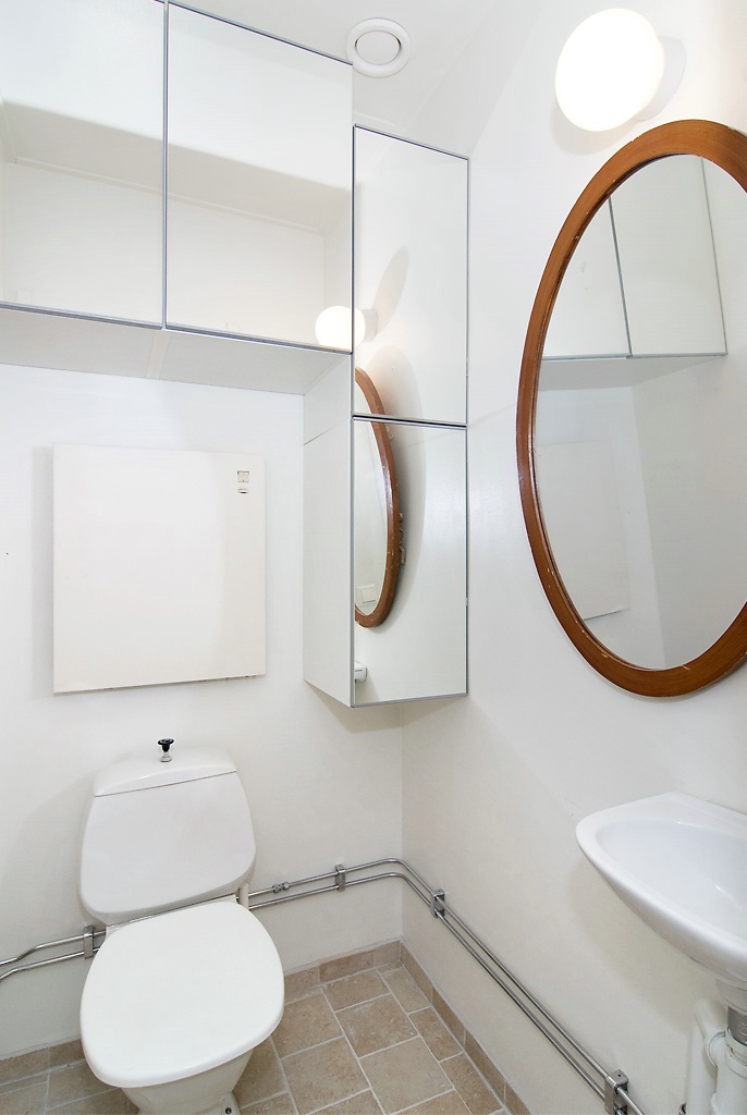 Gäst-WC med handfat